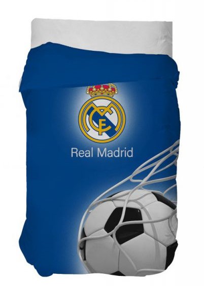 EDREDÓN REAL MADRID GRUESO 180X260 (LICENCIA OFICIAL)