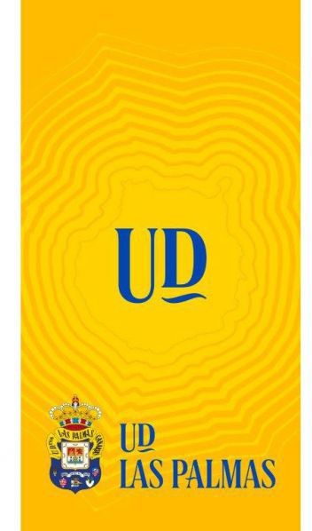 TOALLA U.D. LAS PALMAS 75X150 (LICENCIA OFICIAL)