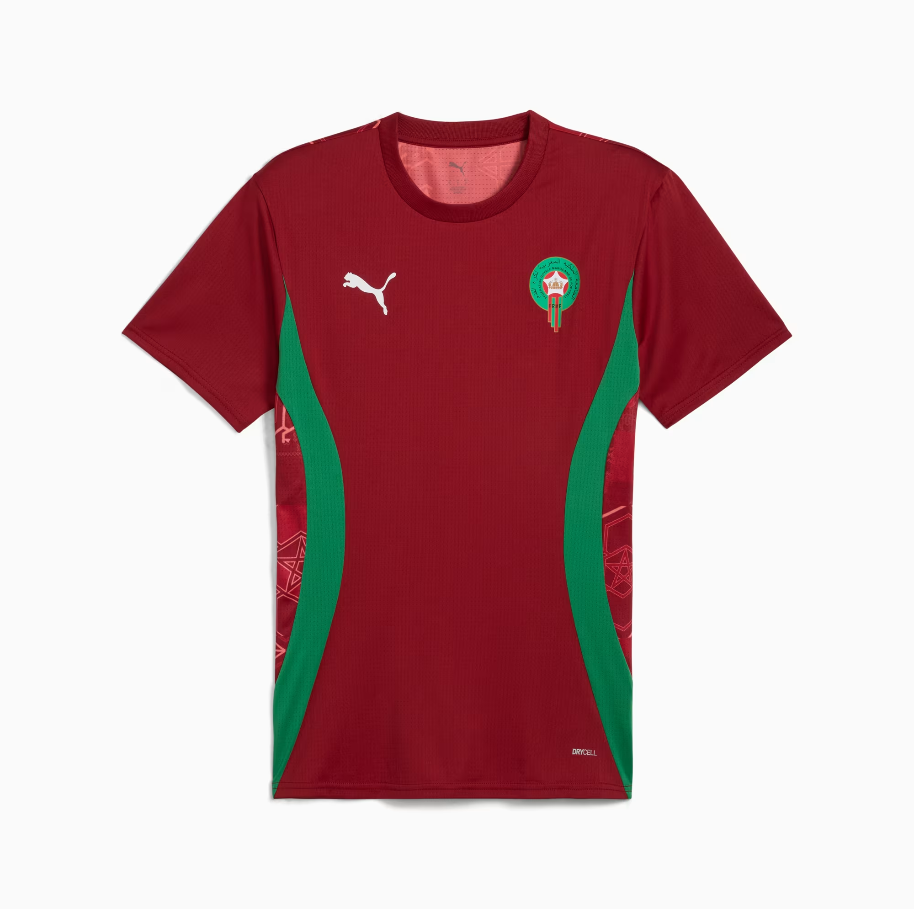 CAMISETA MARRUECOS PREPARTIDO 25/26