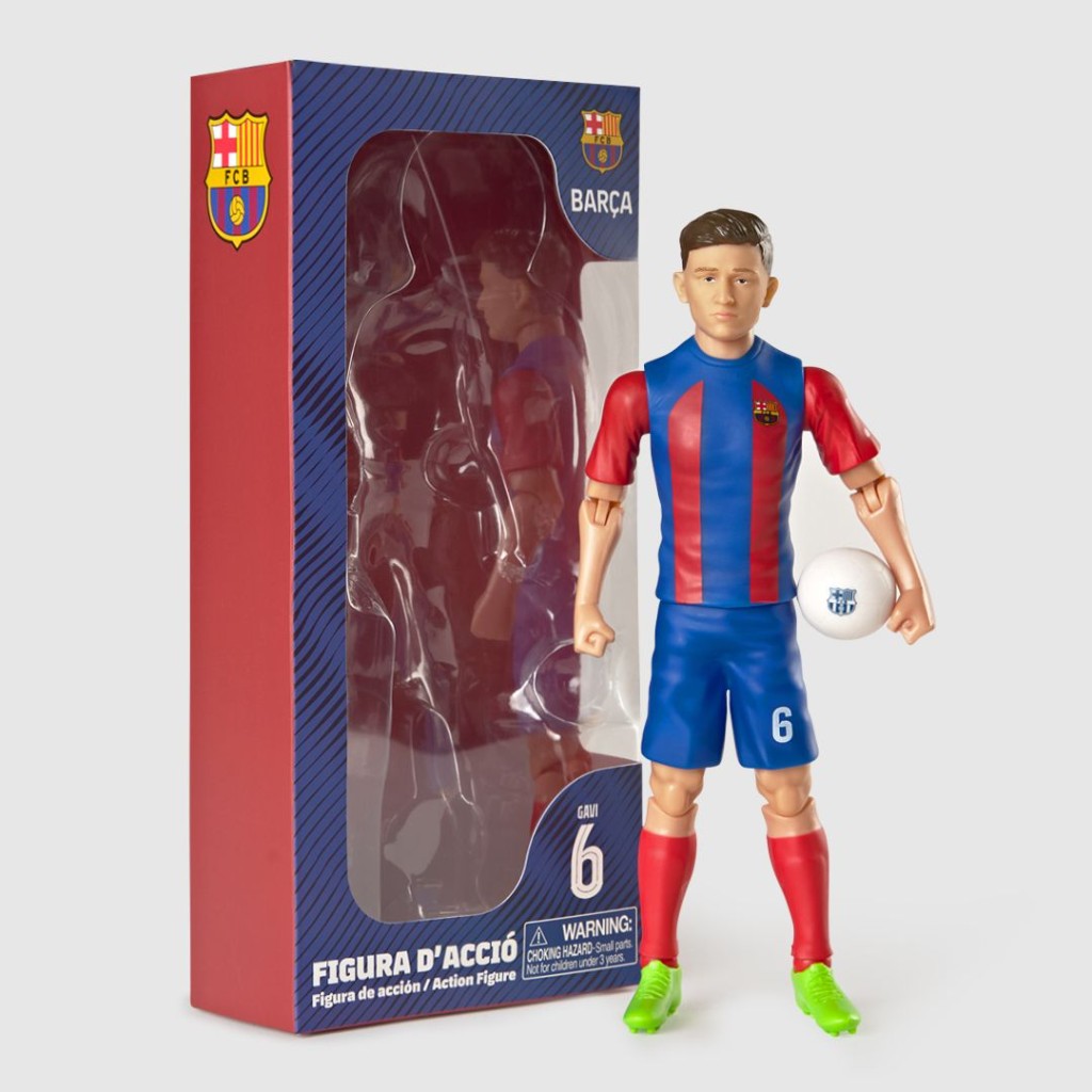 FIGURA SOCKER F.C. BARCELONA GAVI 20CM (LICENCIA OFICIAL)