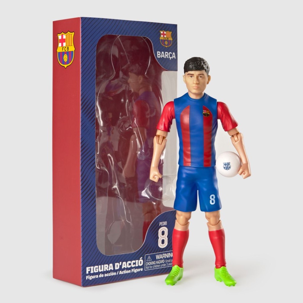 FIGURA SOCKER F.C. BARCELONA PEDRI 20CM (LICENCIA OFICIAL)