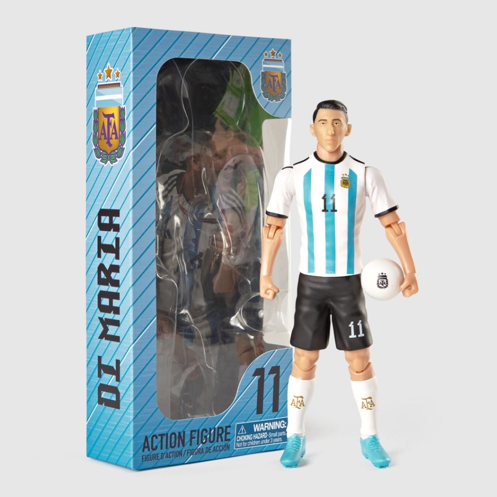 FIGURA SOCKER ARGENTINA DI MARIA 20CM (LICENCIA OFICIAL)
