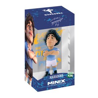 FIGURA MINIX NAPOLI MARADONA 12CM (LICENCIA OFICIAL)