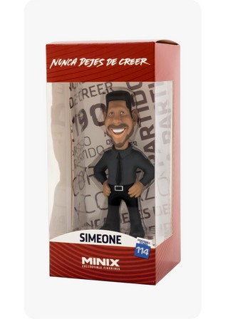 FIGURA MINIX ATLÉTICO DE MADRID SIMEONE 12CM (LICENCIA OFICIAL)