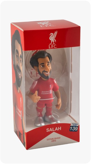 FIGURA MINIX LIVERPOOL SALAH 12CM (LICENCIA OFICIAL)