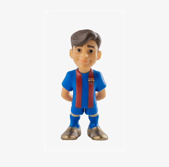 FIGURA MINIX F.C. BARCELONA GAVI 7CM (LICENCIA OFICIAL)