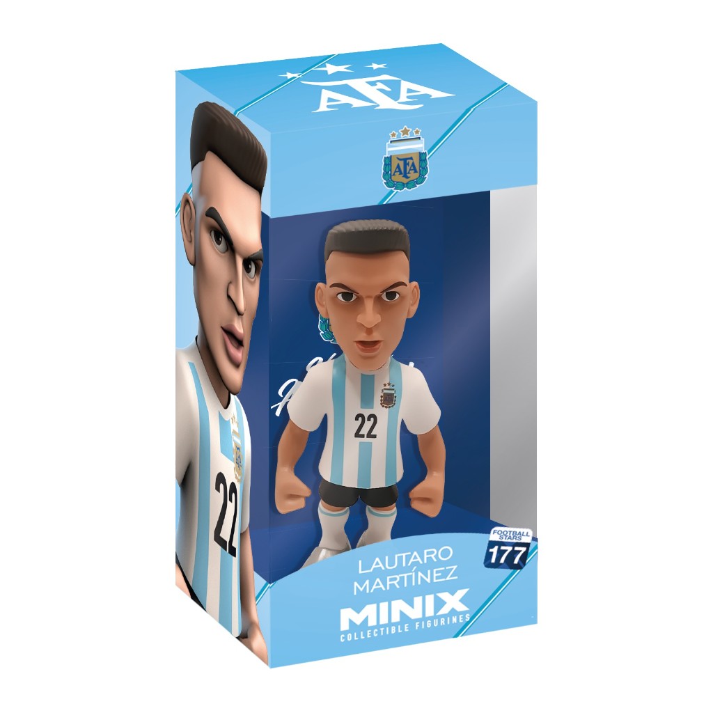 FIGURA MINIX ARGENTINA LAUTARO MARTÍNEZ 12CM (LICENCIA OFICIAL)