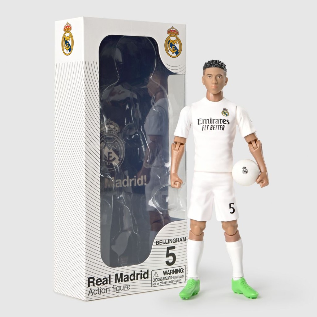 FIGURA SOCKER REAL MADRID BELLINGHAM 20CM (LICENCIA OFICIAL)