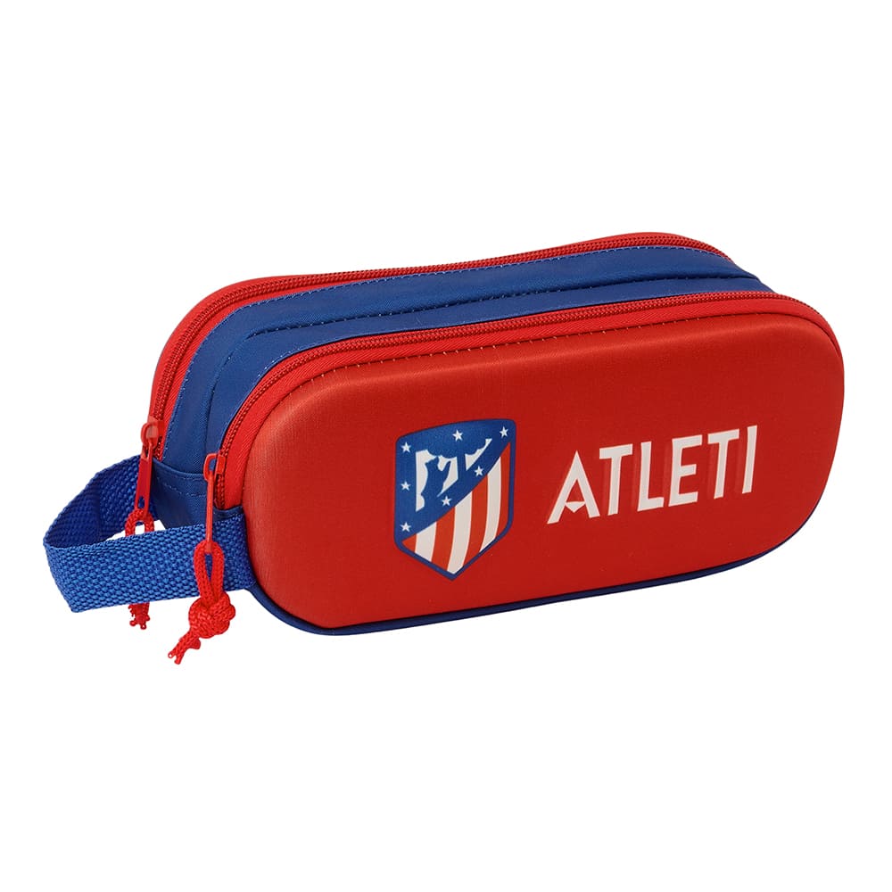 ESTUCHE ATLÉTICO DE MADRID 3D DOBLE (LICENCIA OFICIAL)