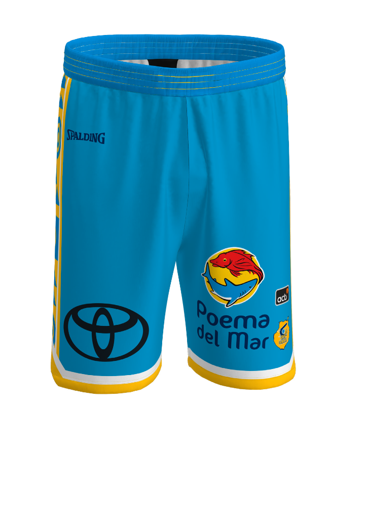 PANTALÓN GRAN CANARIA ACB 2º EQUIPACIÓN 25/26