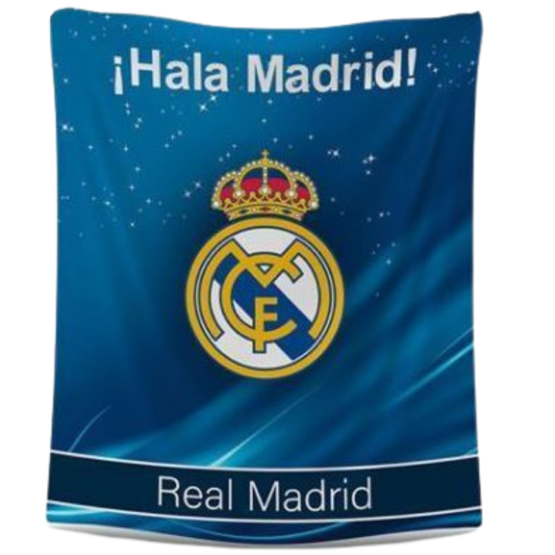 MANTA REAL MADRID 120X150 (LICENCIA OFICIAL)