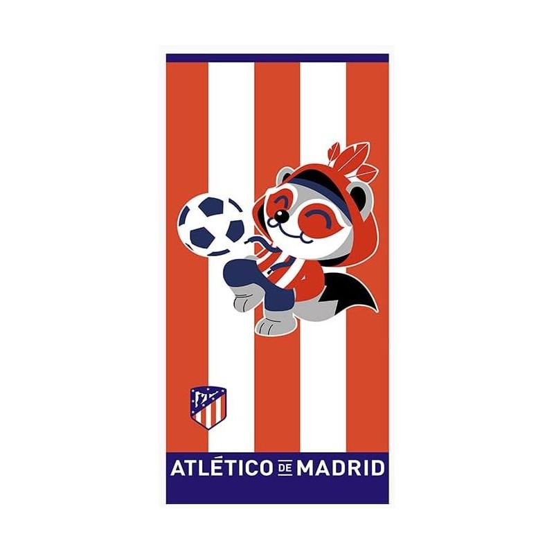 TOALLA ATLÉTICO DE MADRID 70x150 (LICENCIA OFICIAL)