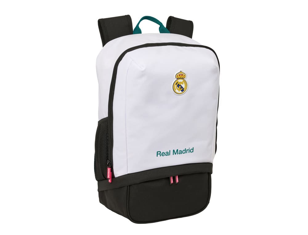MOCHILA REAL MADRID - DOBLE FONDO (LICENCIA OFICIAL)